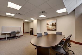 Conference room with fax, printer and scanner